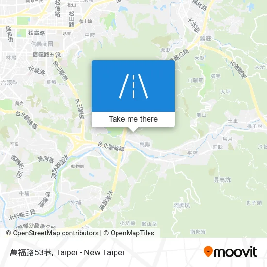 萬福路53巷 map