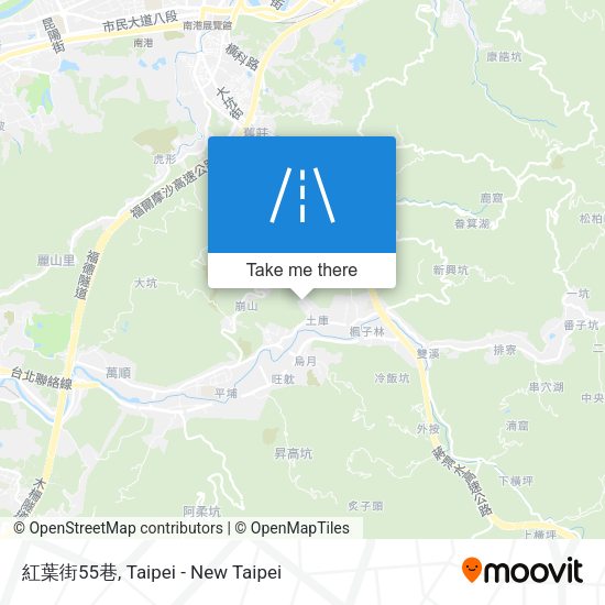 紅葉街55巷 map