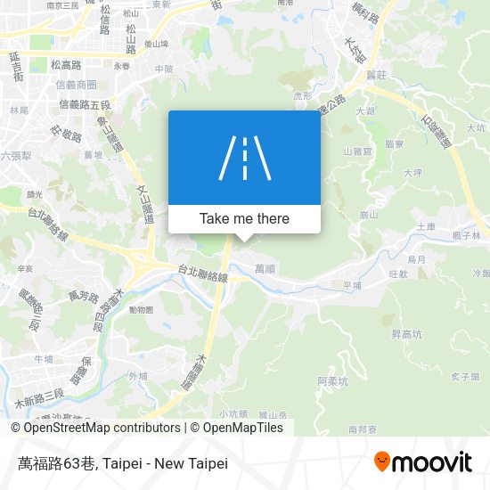 萬福路63巷 map