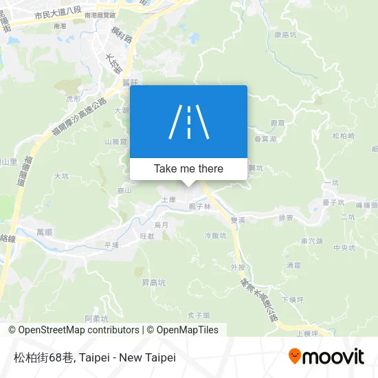 松柏街68巷地圖
