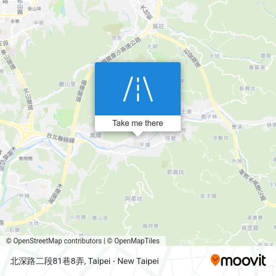 北深路二段81巷8弄地圖