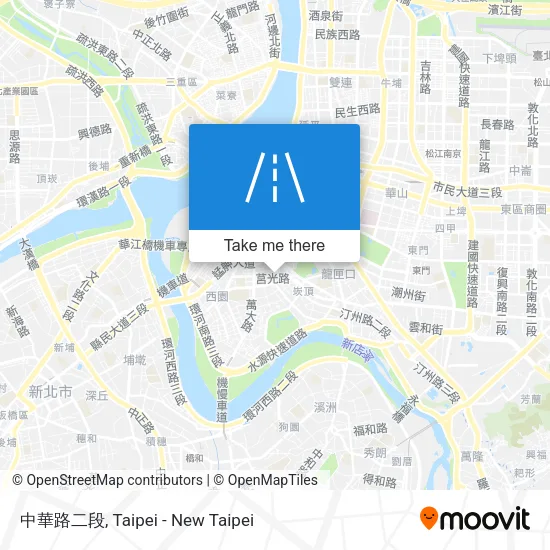 中華路二段地圖