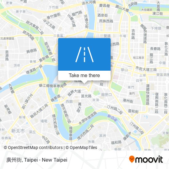廣州街 map