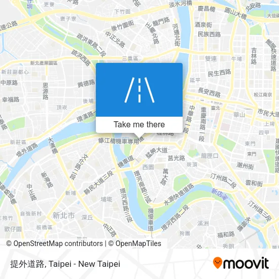 提外道路 map