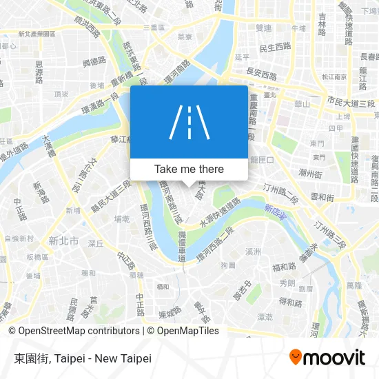 東園街 map