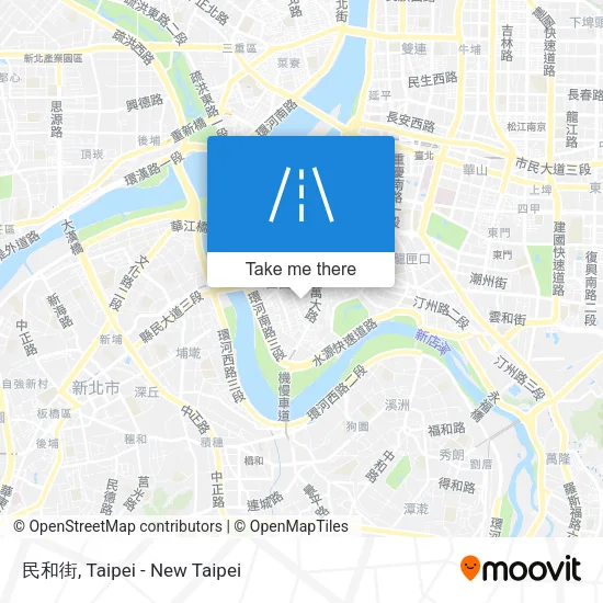 民和街 map