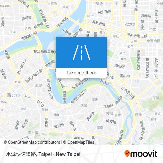 水源快速道路 map