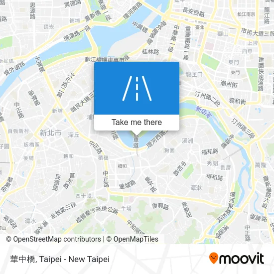 華中橋 map