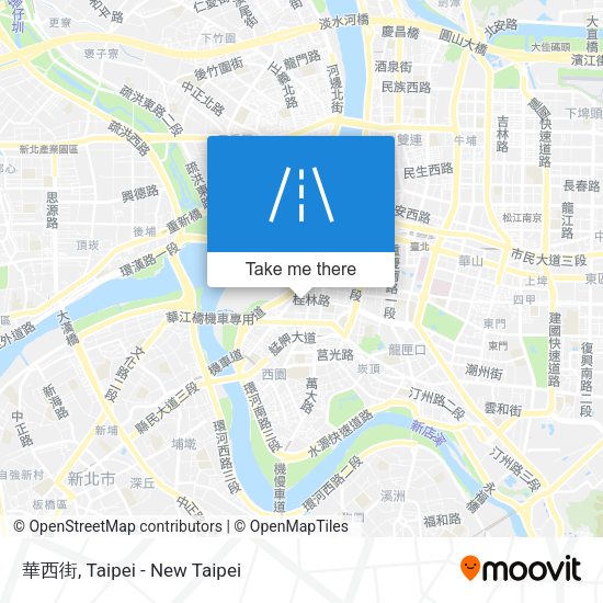 華西街 map