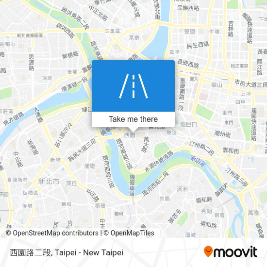 西園路二段 map