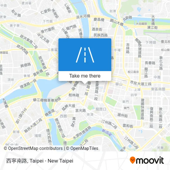 西寧南路 map