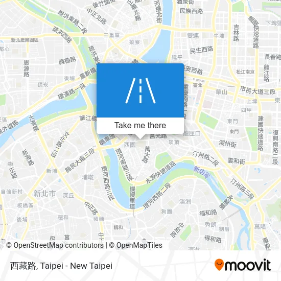 西藏路 map