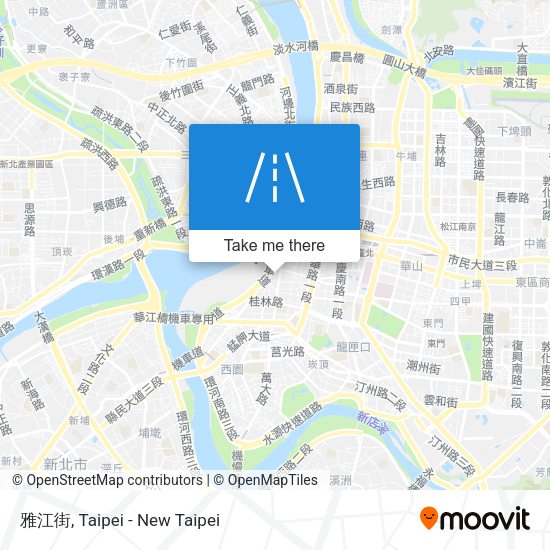 雅江街 map