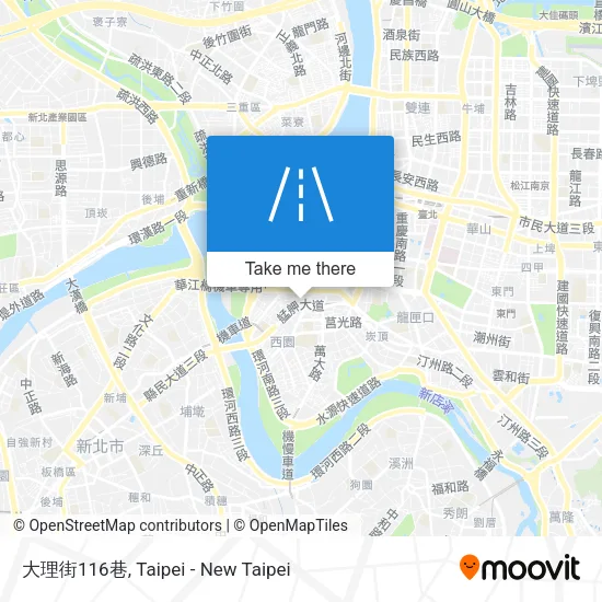 大理街116巷 map