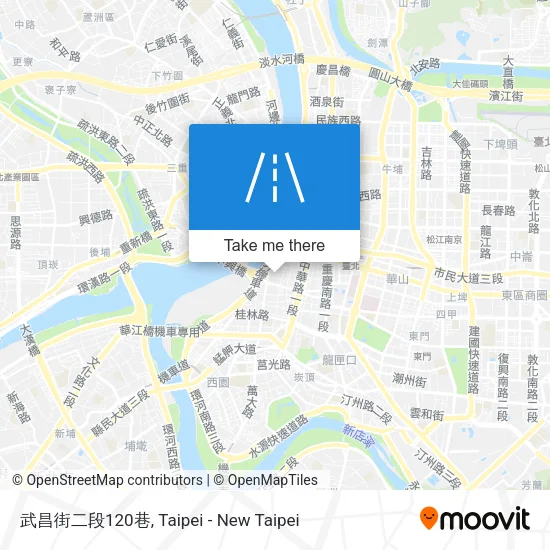 武昌街二段120巷 map