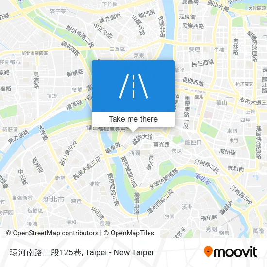 環河南路二段125巷地圖