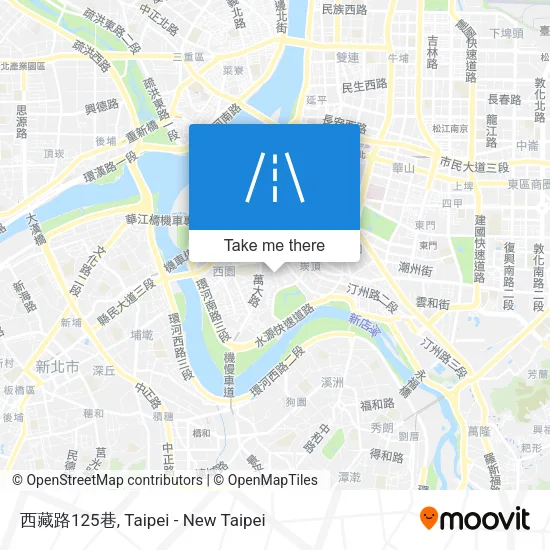 西藏路125巷 map