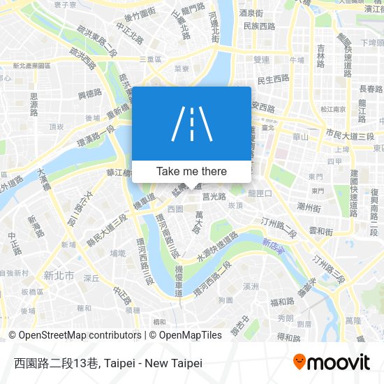 西園路二段13巷 map