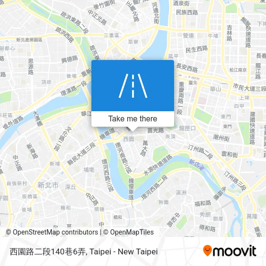 西園路二段140巷6弄地圖