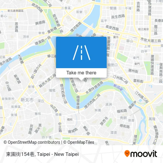 東園街154巷地圖