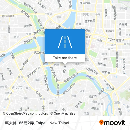 萬大路186巷2弄 map