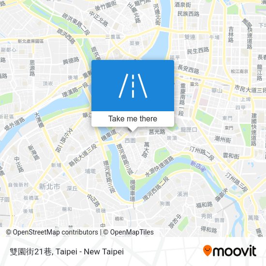 雙園街21巷 map