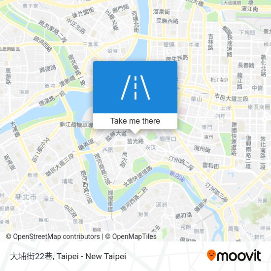 大埔街22巷地圖