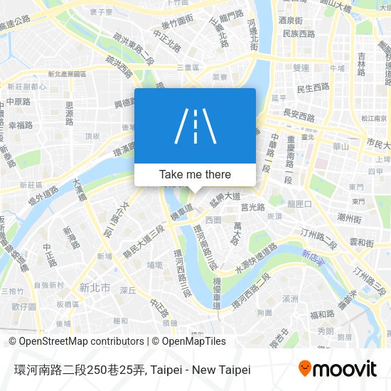 環河南路二段250巷25弄 map