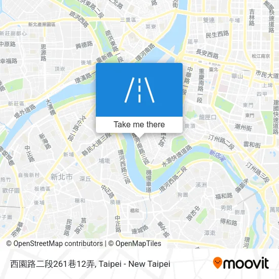 西園路二段261巷12弄地圖