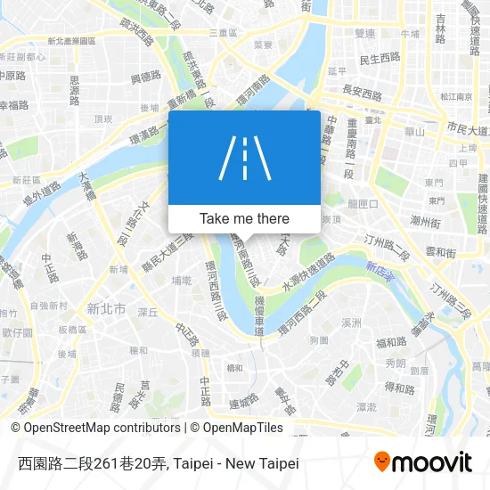 西園路二段261巷20弄地圖