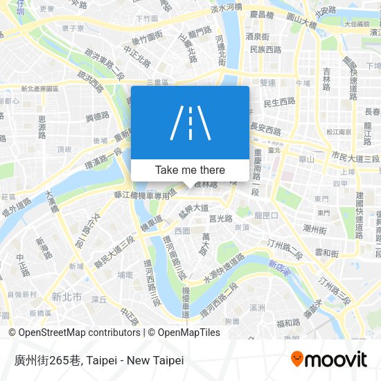 廣州街265巷 map