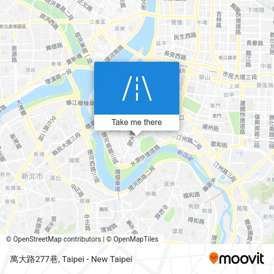 萬大路277巷 map