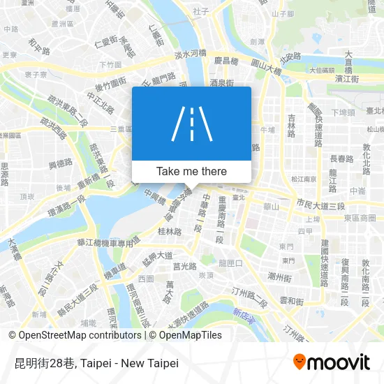 昆明街28巷地圖