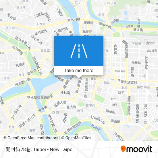 開封街28巷 map