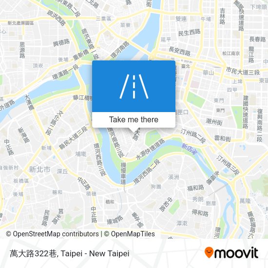 萬大路322巷 map