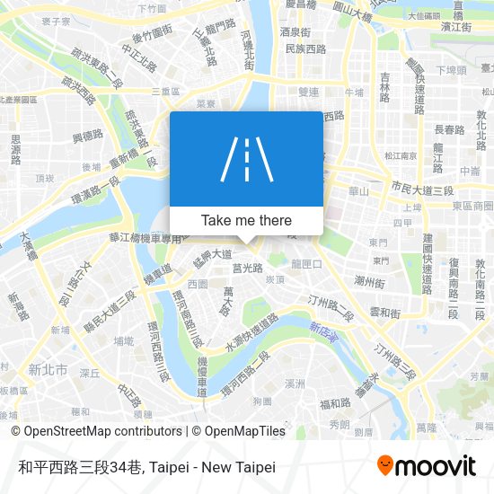 和平西路三段34巷 map