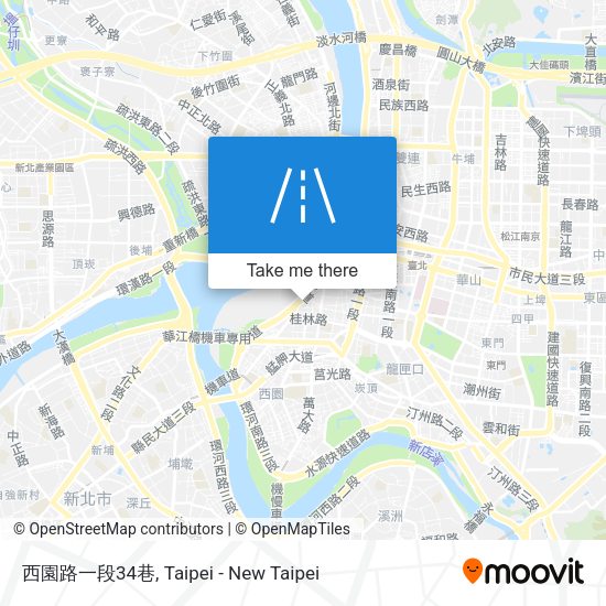 西園路一段34巷 map