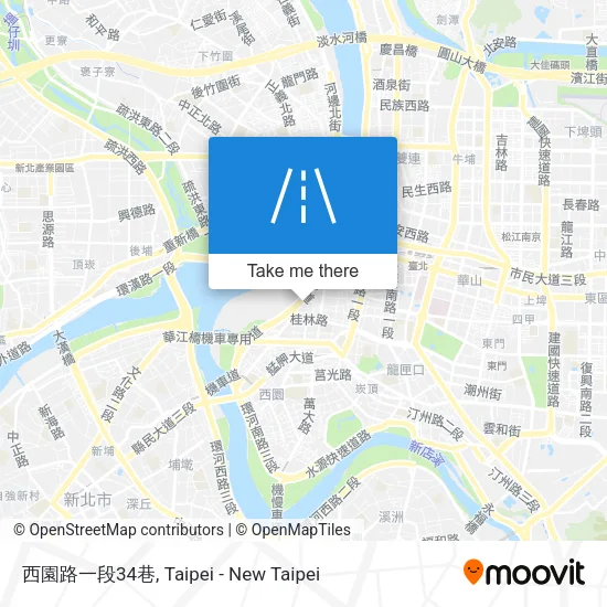西園路一段34巷 map