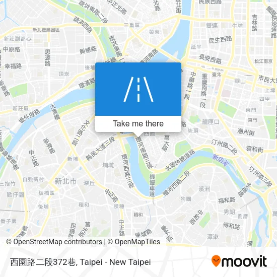 西園路二段372巷地圖