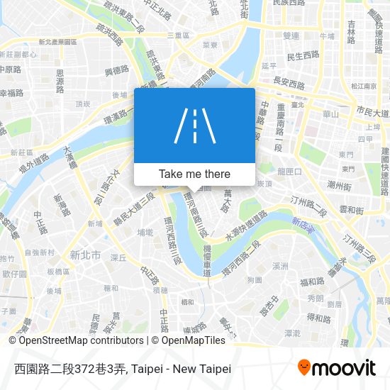 西園路二段372巷3弄地圖