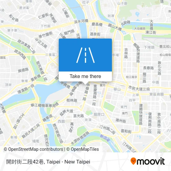 開封街二段42巷地圖