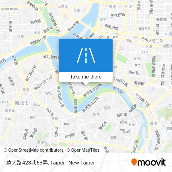 萬大路423巷63弄地圖
