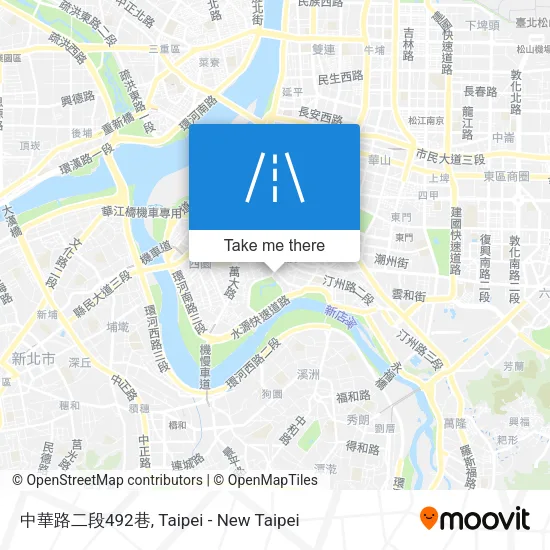 中華路二段492巷地圖