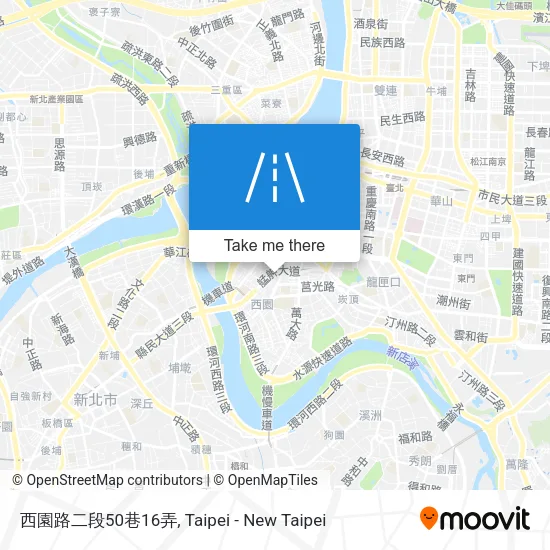 西園路二段50巷16弄地圖