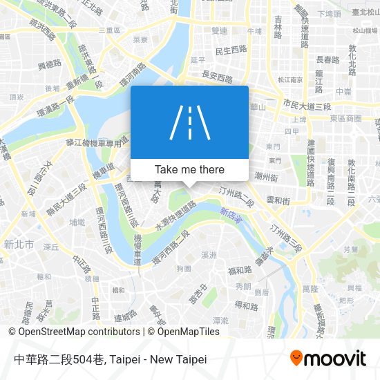 中華路二段504巷地圖