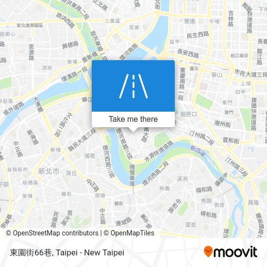 東園街66巷地圖