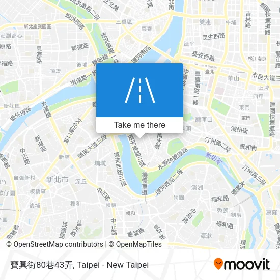 寶興街80巷43弄地圖