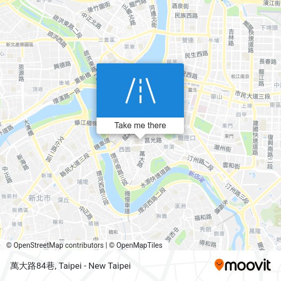 萬大路84巷 map
