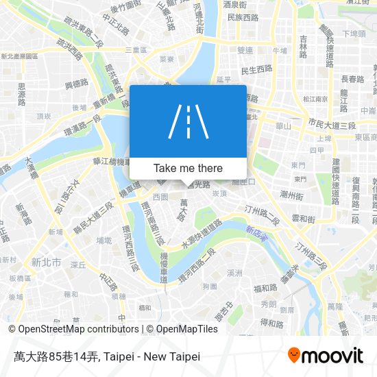 萬大路85巷14弄地圖