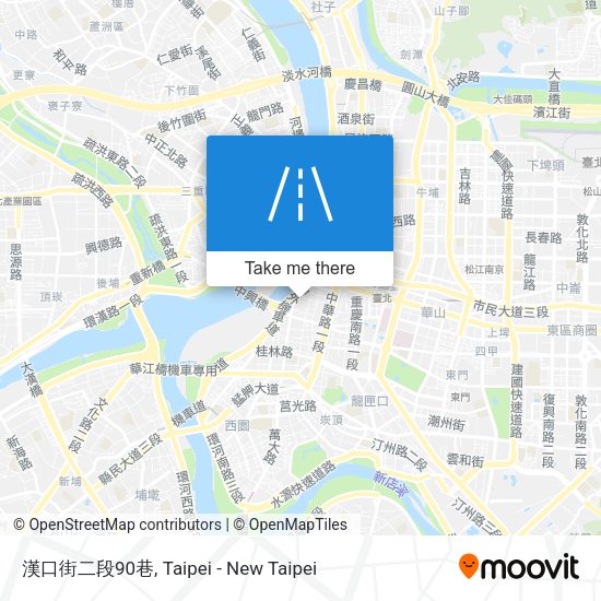 漢口街二段90巷 map